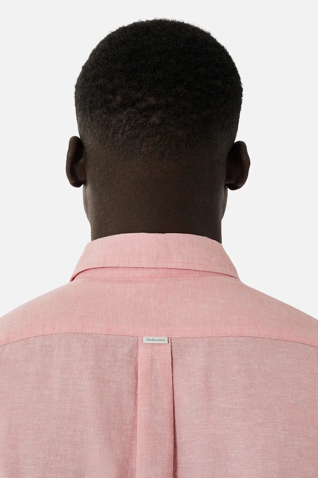 The Cammello Linen Shirt - Coral