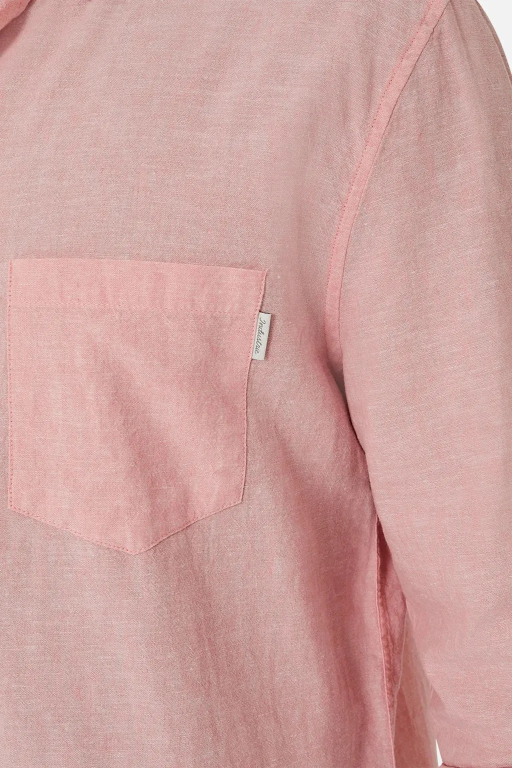 The Cammello Linen Shirt - Coral
