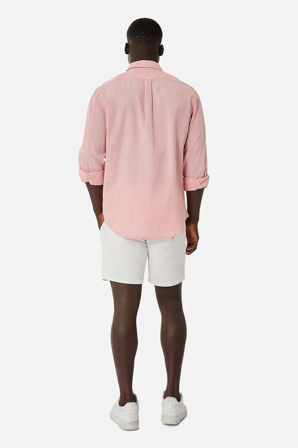 The Cammello Linen Shirt - Coral