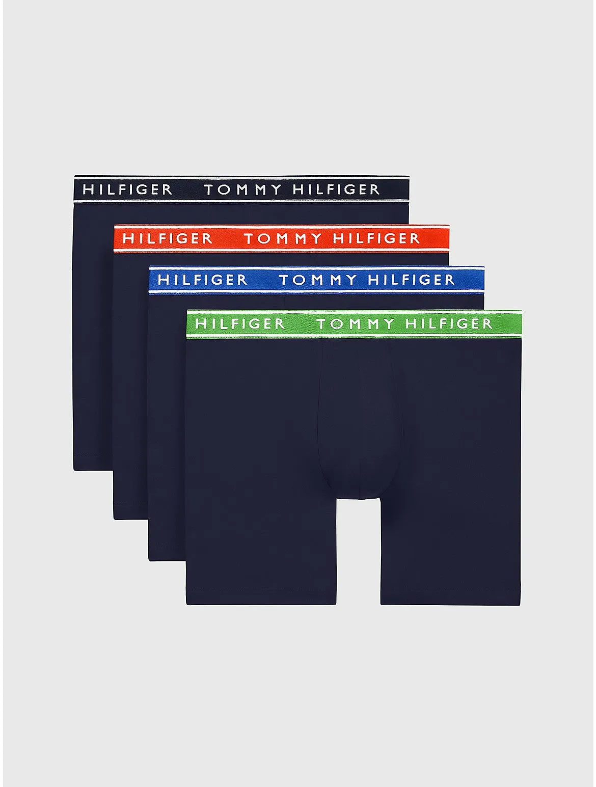 Tommy Hilfiger Men's Cotton Stretch Boxer Brief 4-Pack