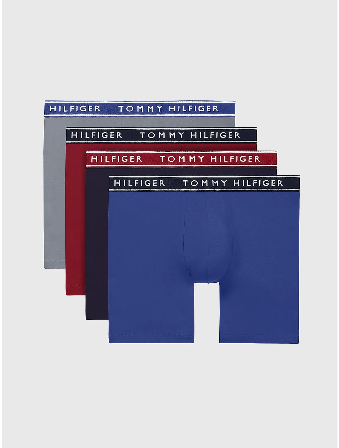 Tommy Hilfiger Men's Cotton Stretch Boxer Brief 4-Pack