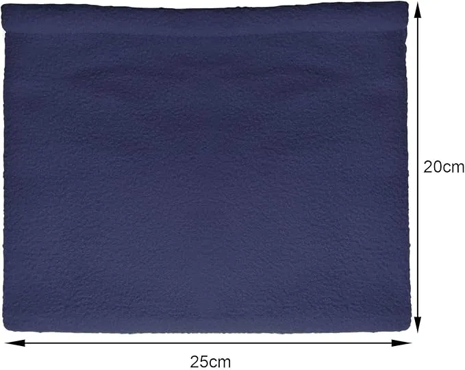 TOSKATOK® Childrens Kids Boys Girls Warm Winter Reversible Soft Fleece Snood Neckwarmer Scarf
