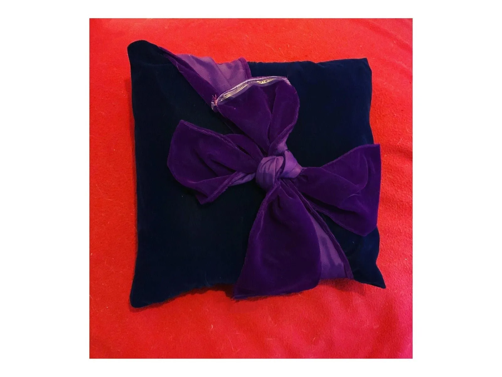 TRIPLE VELVET - PURPLE Triple Velvet  Fabric -  Fine and Lightweight - 112 cms - 180 gsm