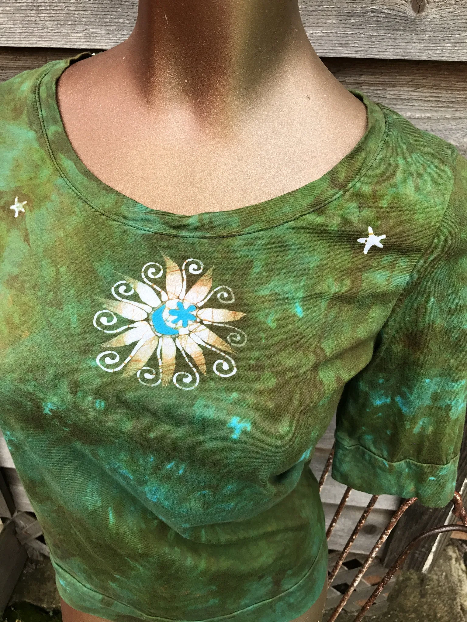 Turquoise Pendant Sale Basket Batik Top