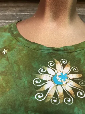 Turquoise Pendant Sale Basket Batik Top