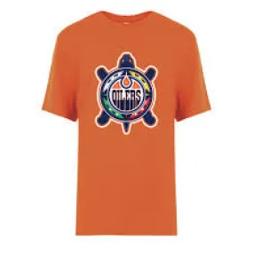Turtle orange Oilers T-shirt (Adult)