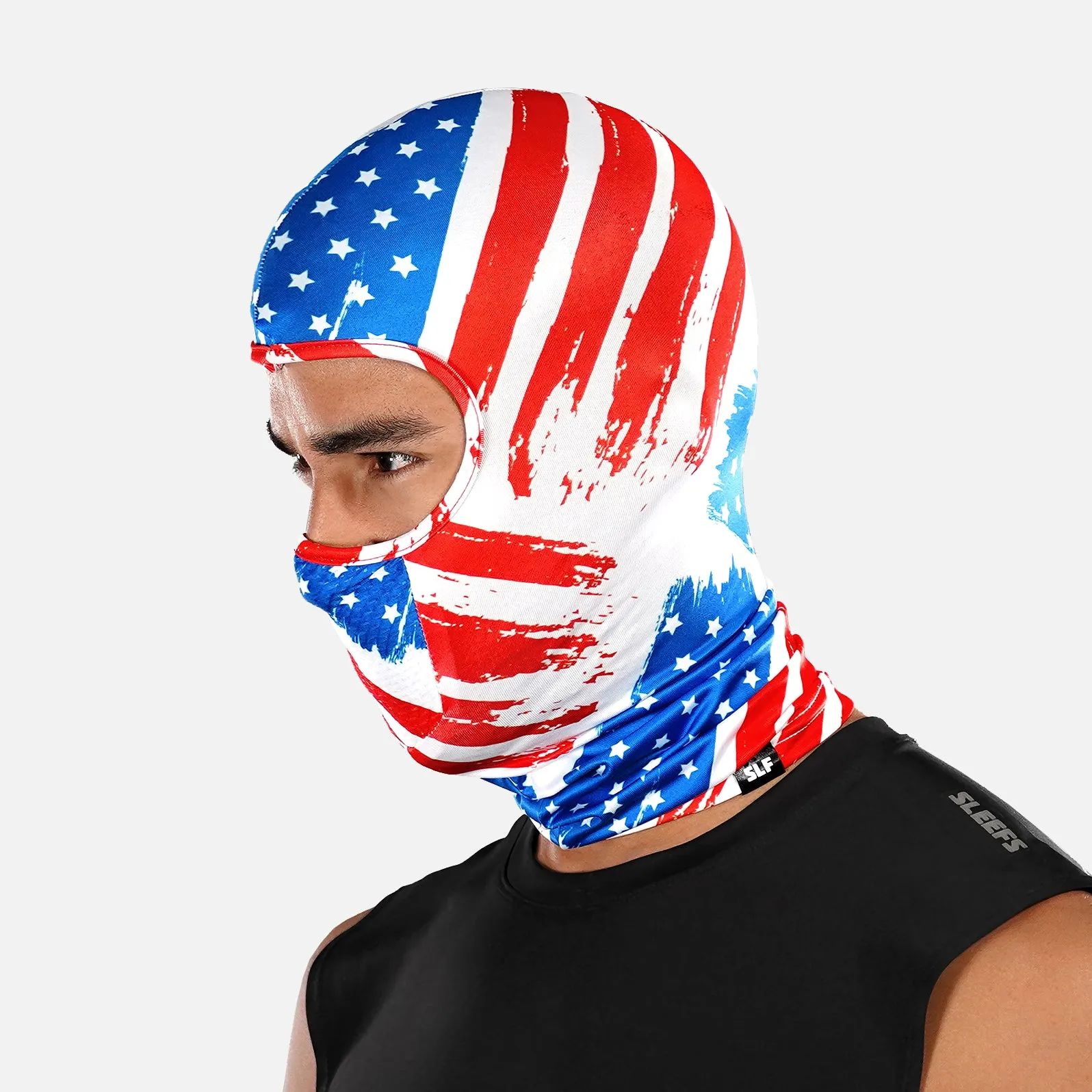 USA Brushed Flag Shiesty Mask