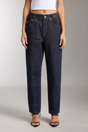 Vintage Low-Waist Slimming Tapered Jeans