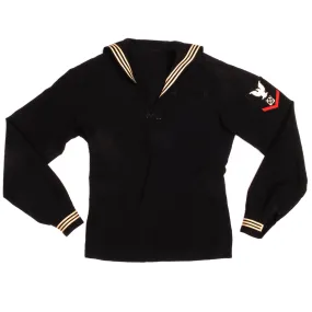 VINTAGE US NAVY EXPERIMENTAL GARMENT JUMPER 1978 SIZE 36L WITH PATCH.