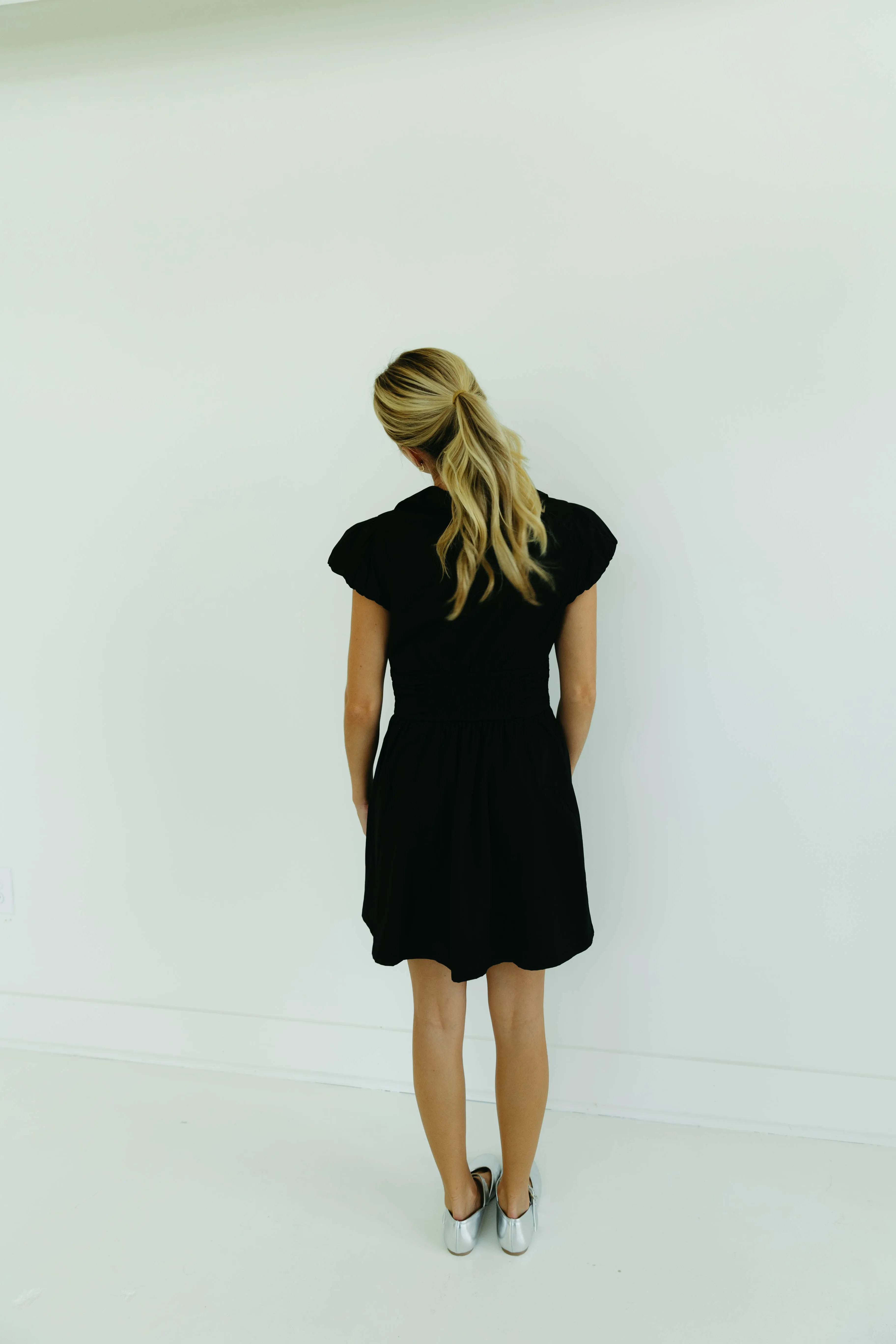 Whitley Mini Dress - Black