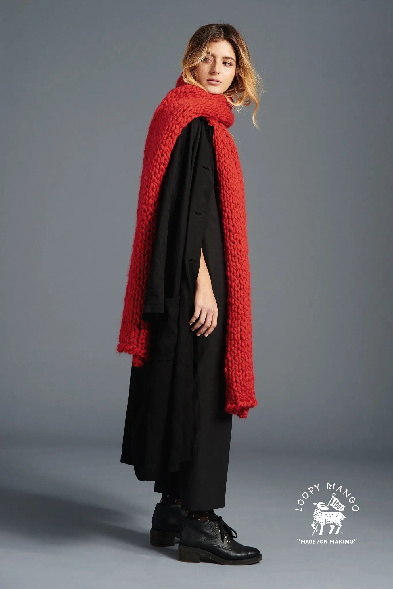 Winter Scarf - Merino