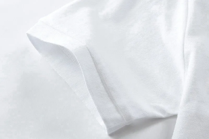 Women Slim Short Sleeve polo shirt Casual Shirts Clothing Tops