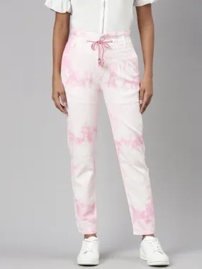 Women White Mom Fit Denim Jeans