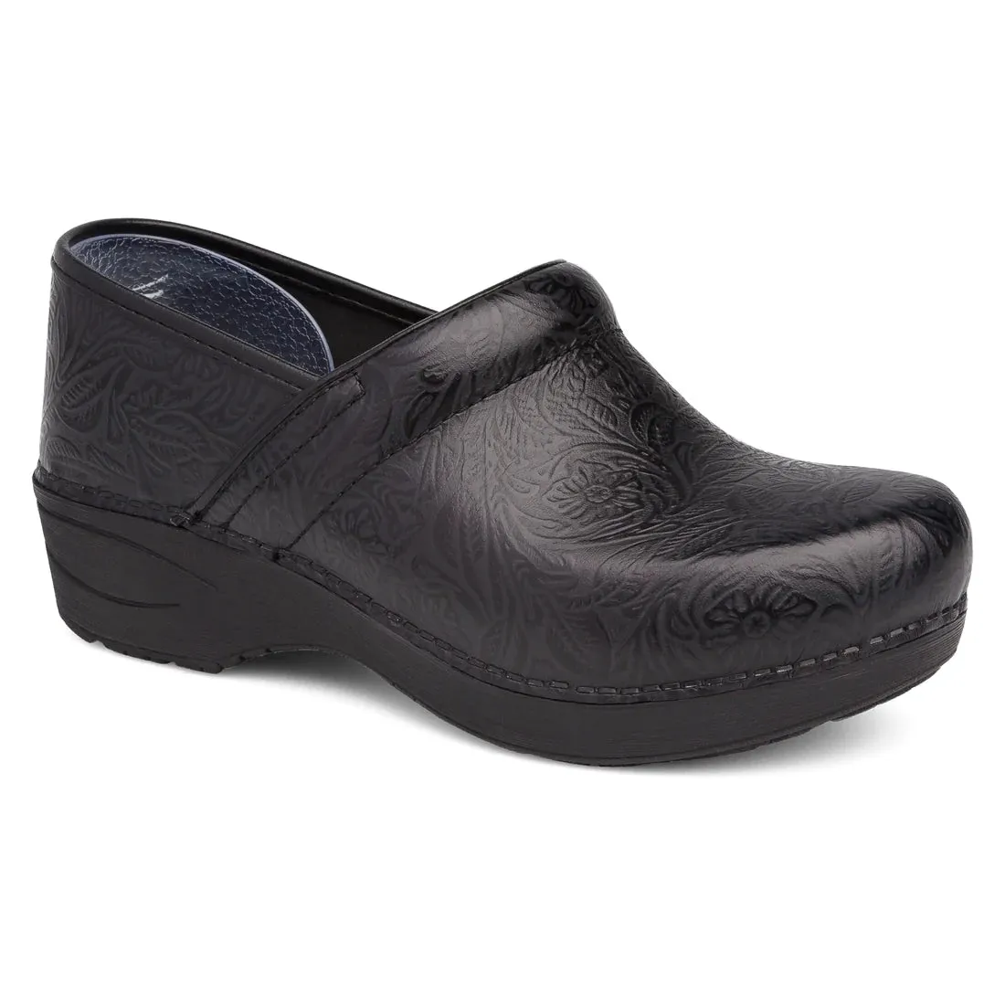 Women's Dansko | Professional XP 2.0 Floral Tooled Clog | Black