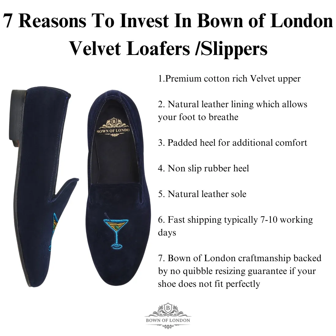 Women's Velvet Loafer/Slipper Shoe Musical Notes