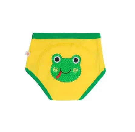 Zoocchini Organic Potty Training Pants Single Pack - Flippy the Frog