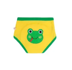Zoocchini Organic Potty Training Pants Single Pack - Flippy the Frog